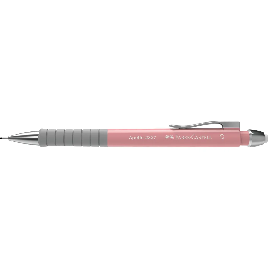 apollo mechanical pencil - 0.7mm rose barrel