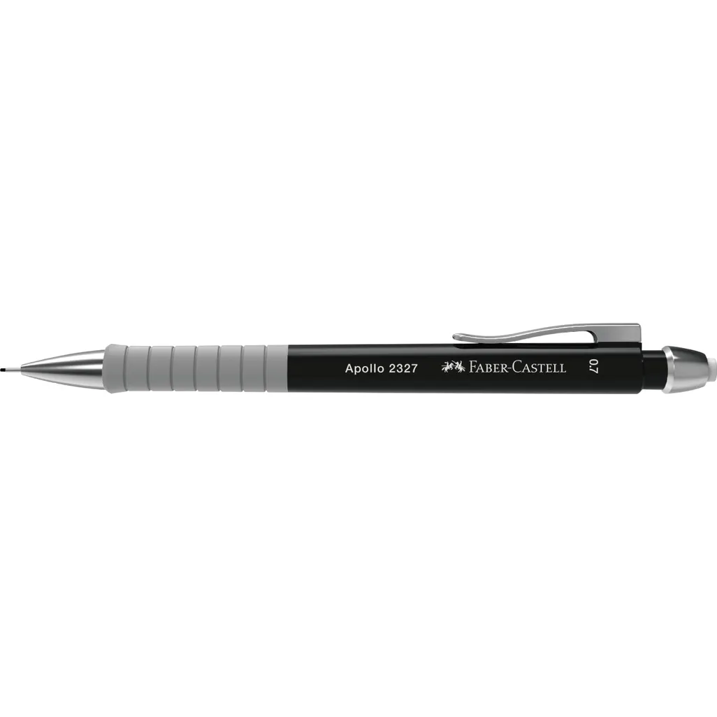 apollo mechanical pencil - 0.7mm black barrel