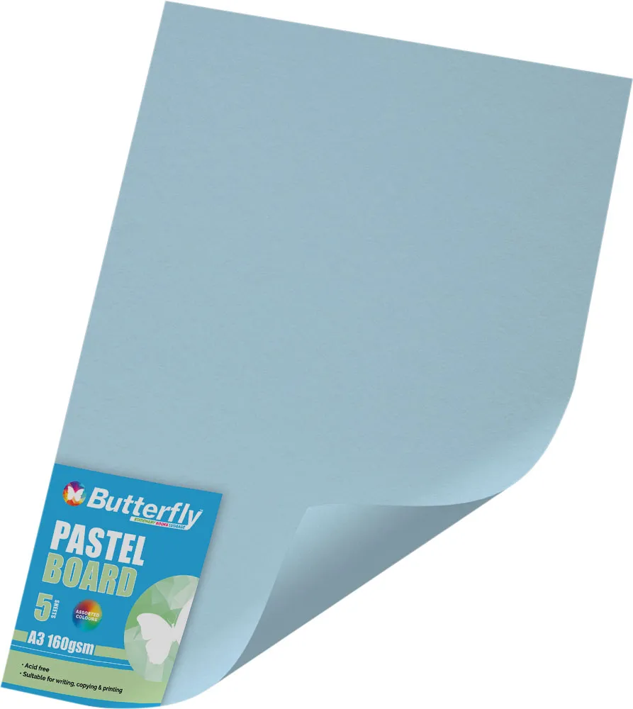 160gsm pastel board Office National