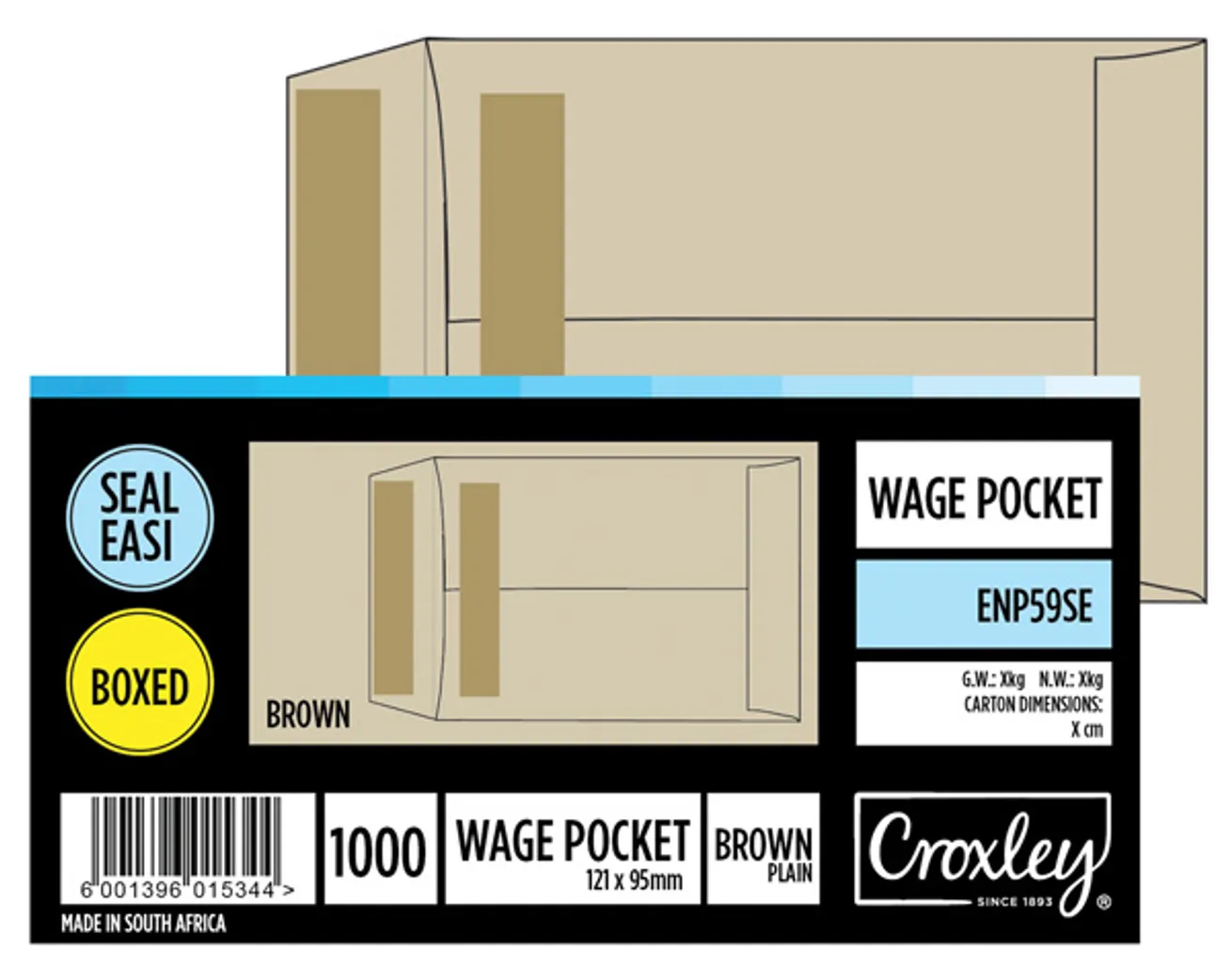 plain wage envelopes