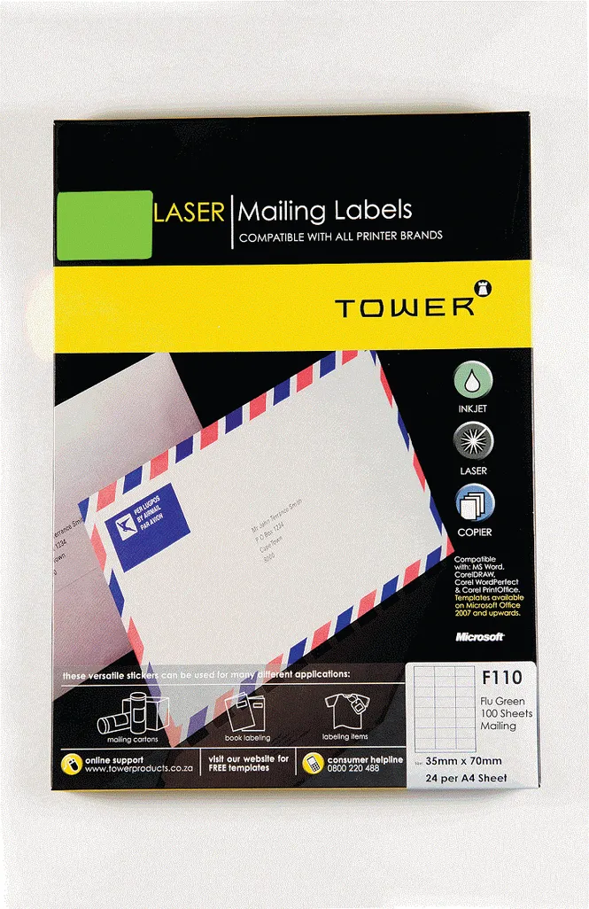 a4 inkjet laser labels