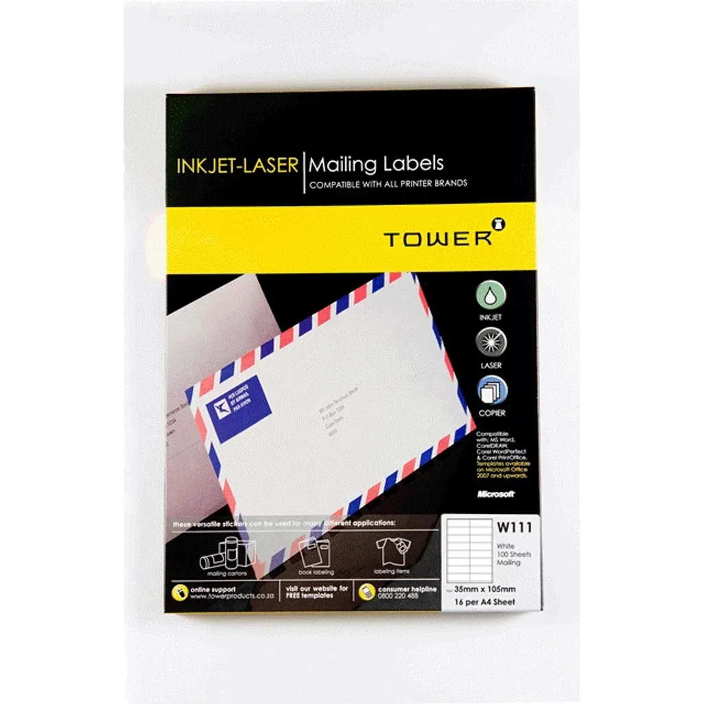 a4 inkjet laser labels | Edwards Office National