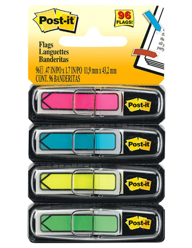 post-it mini flags