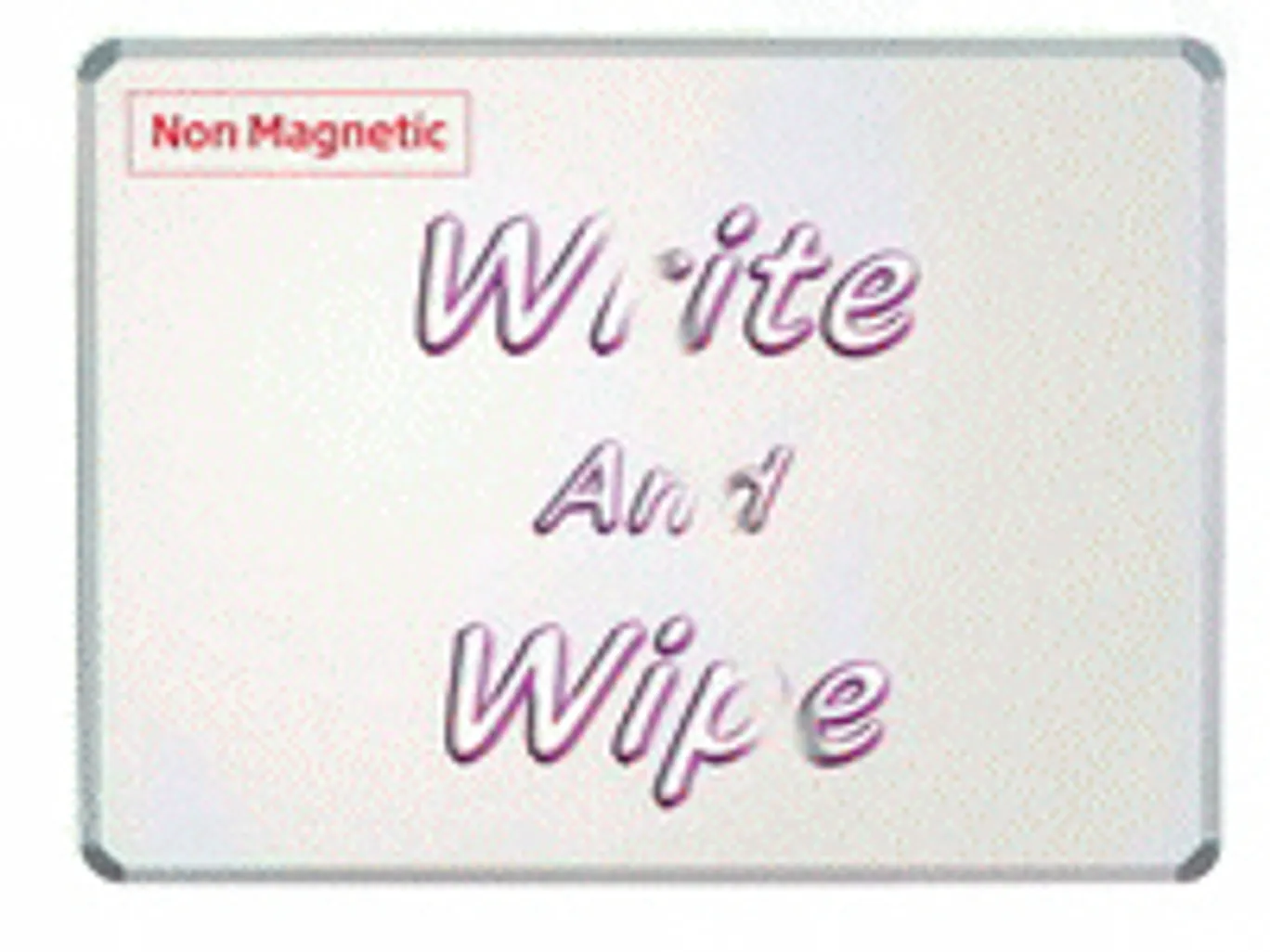 magnetic & non-magnetic whiteboards