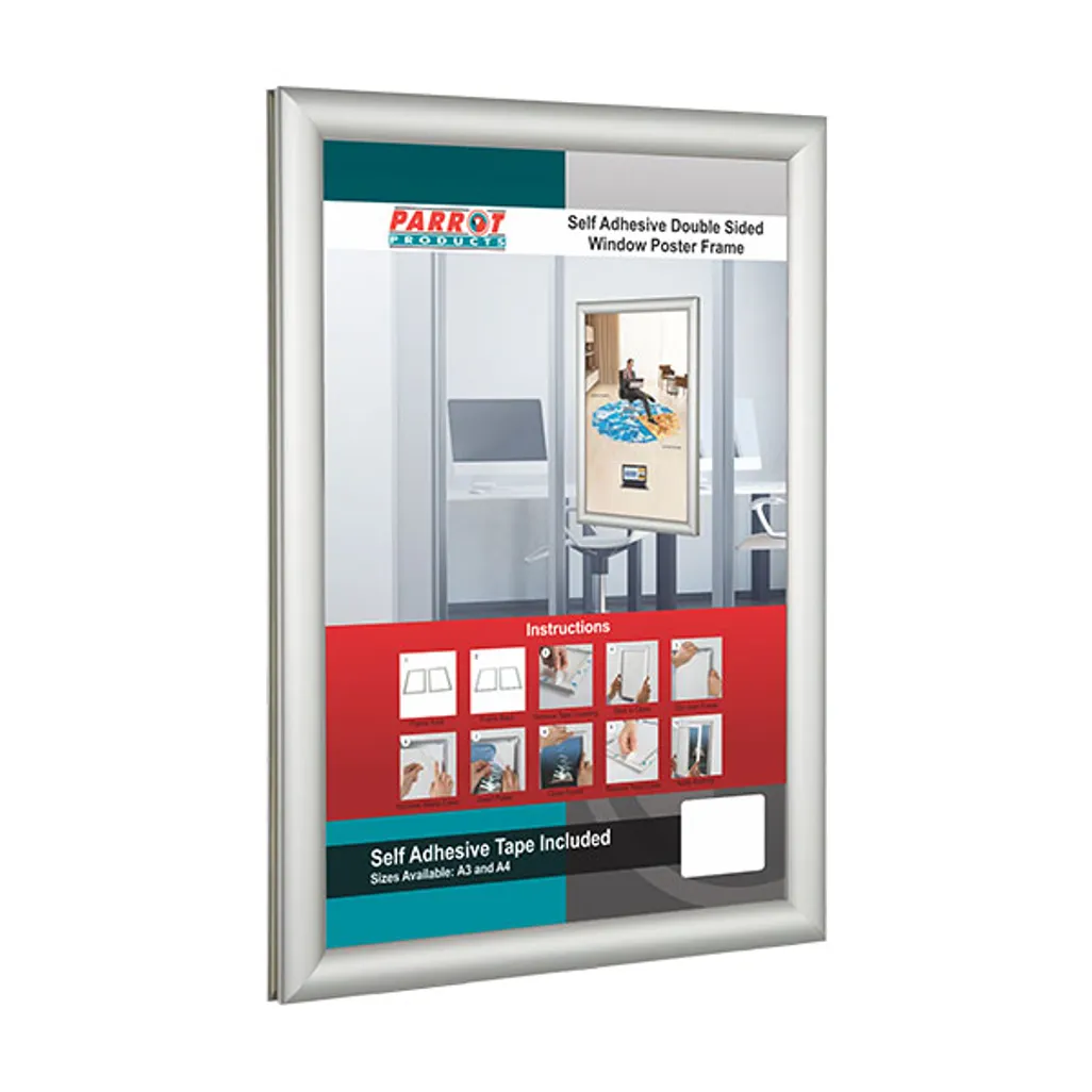 double-sided window poster frame