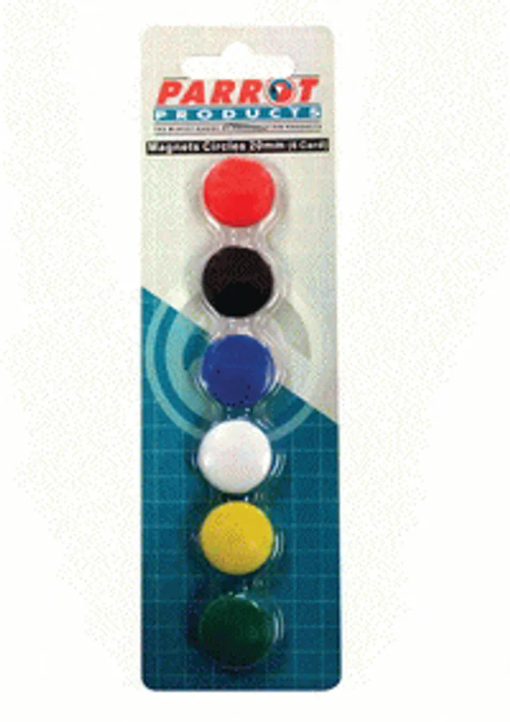 moulded button magnets