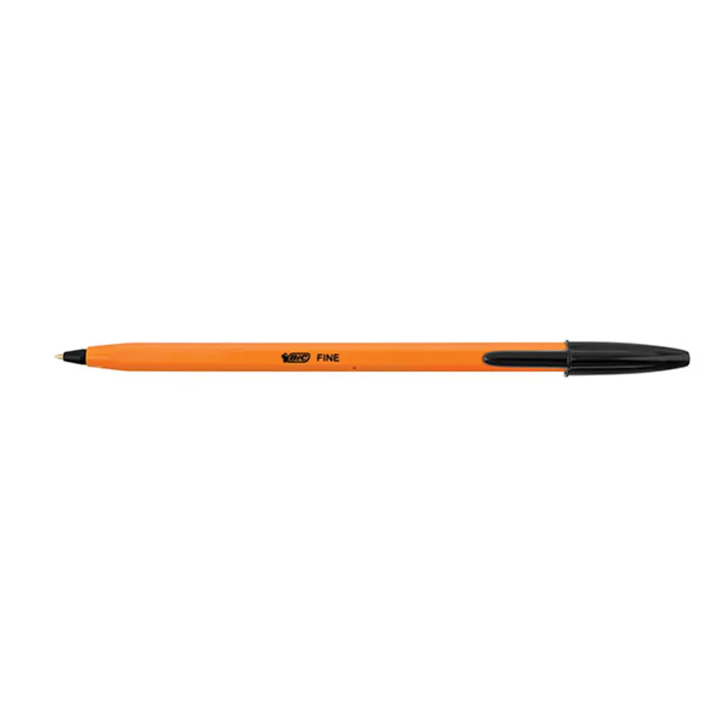 orange ballpoint pen