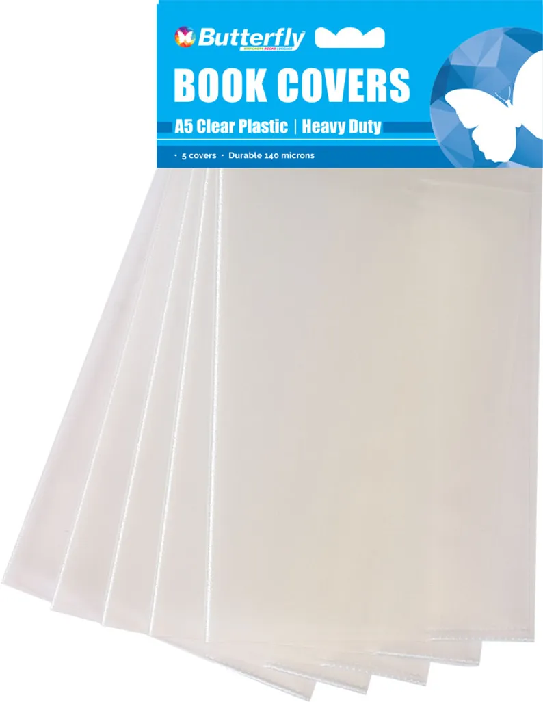 Adjustable Plastic Book Covers 4U Office National