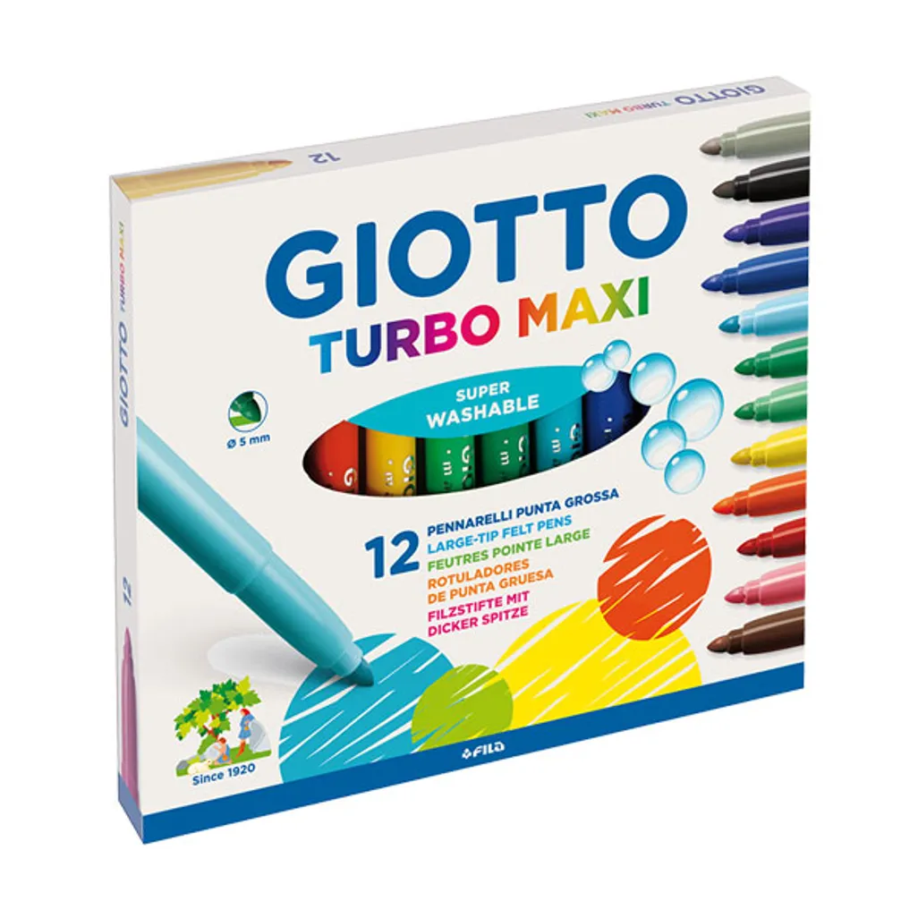 turbo maxi fibre tip pens