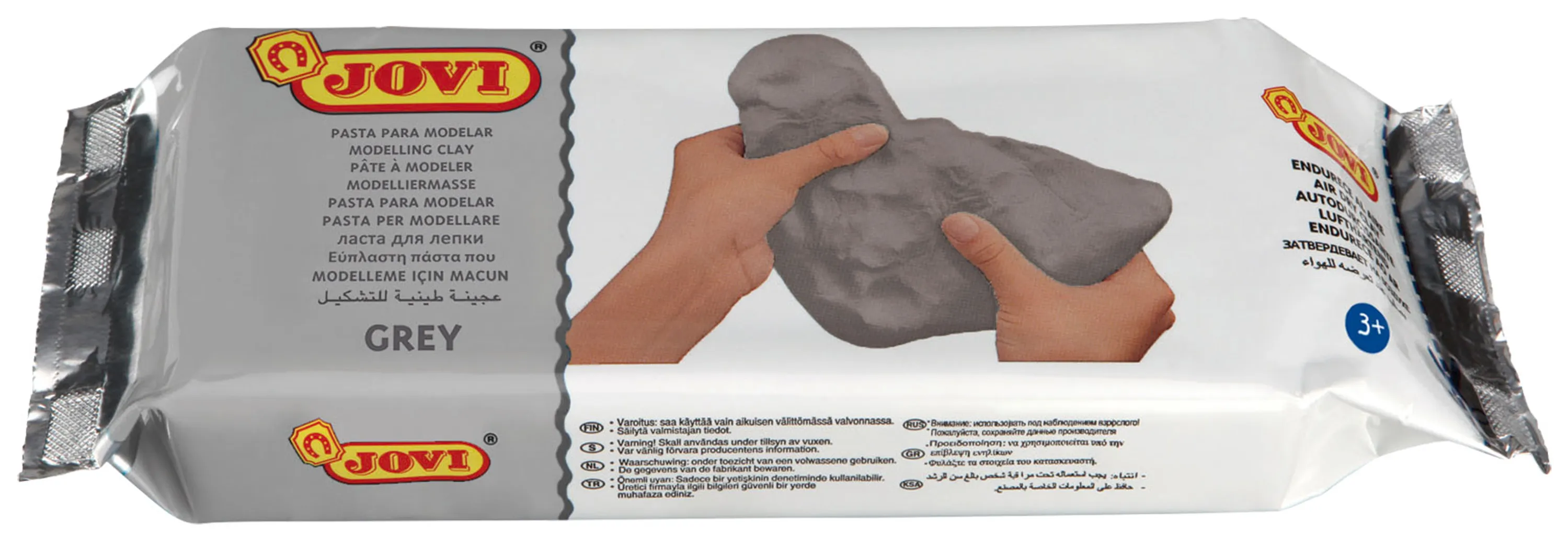 air-hardening clay