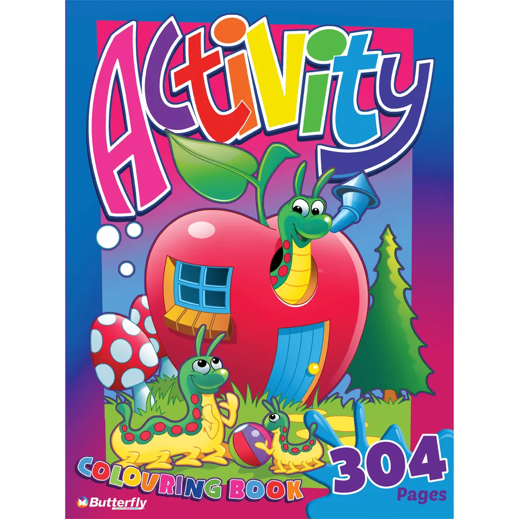 colouring & activity books