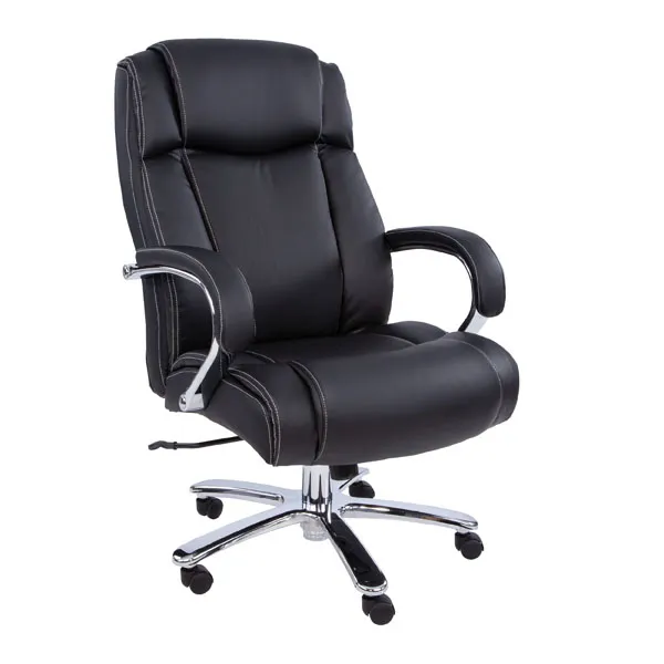 heated shiatsu massage leather office chair