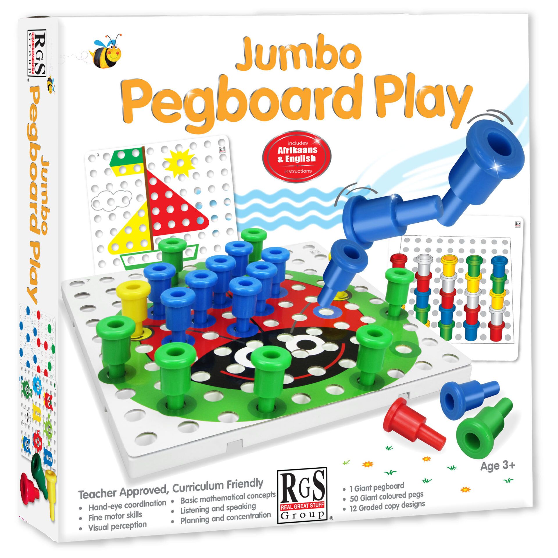 jumbo pegboard - 12 activities - assorted | PMB Office National