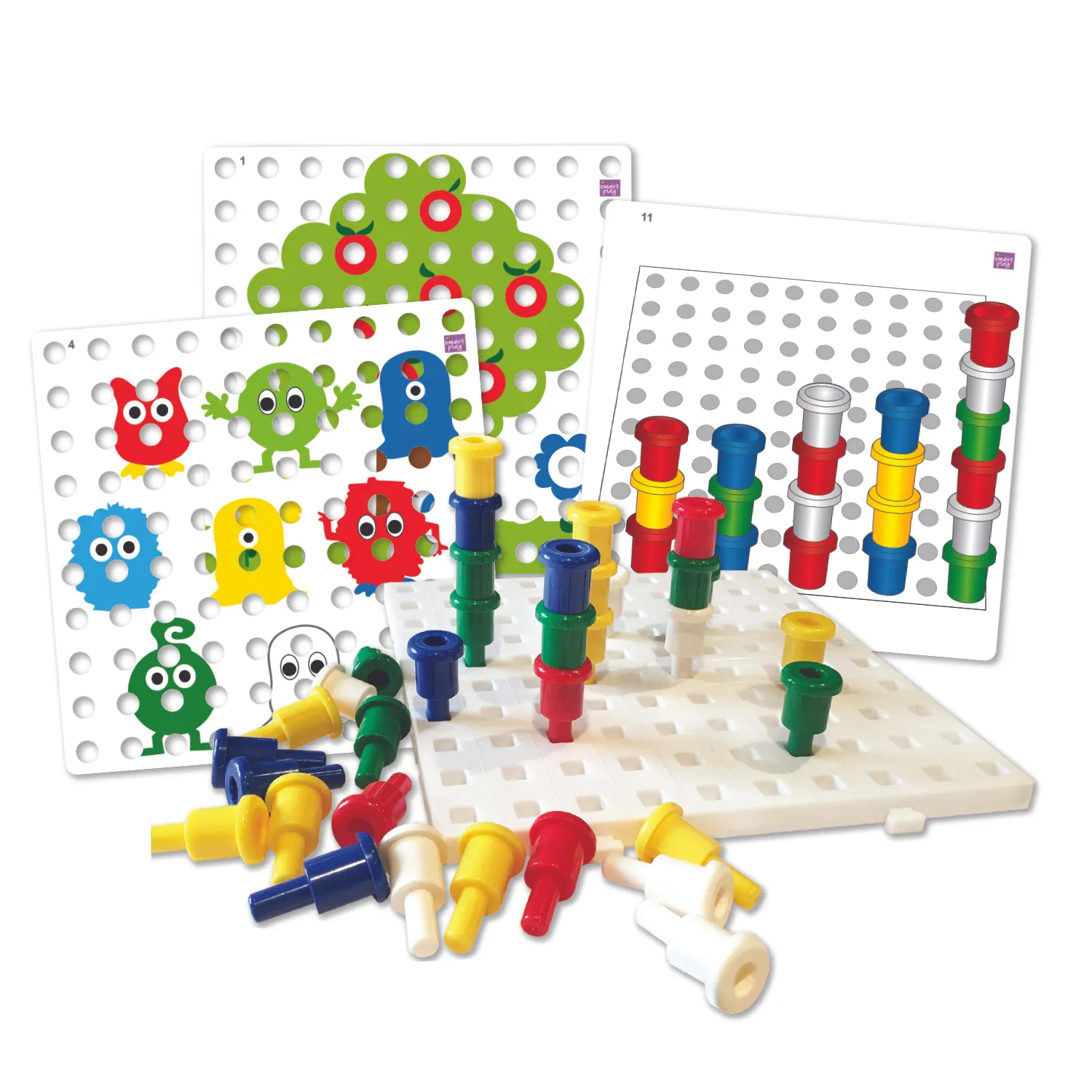 jumbo pegboard - 12 activities - assorted | GR Pym Office National