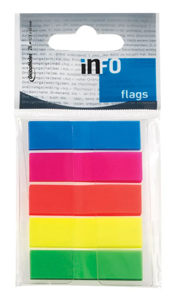 mini tape flags
