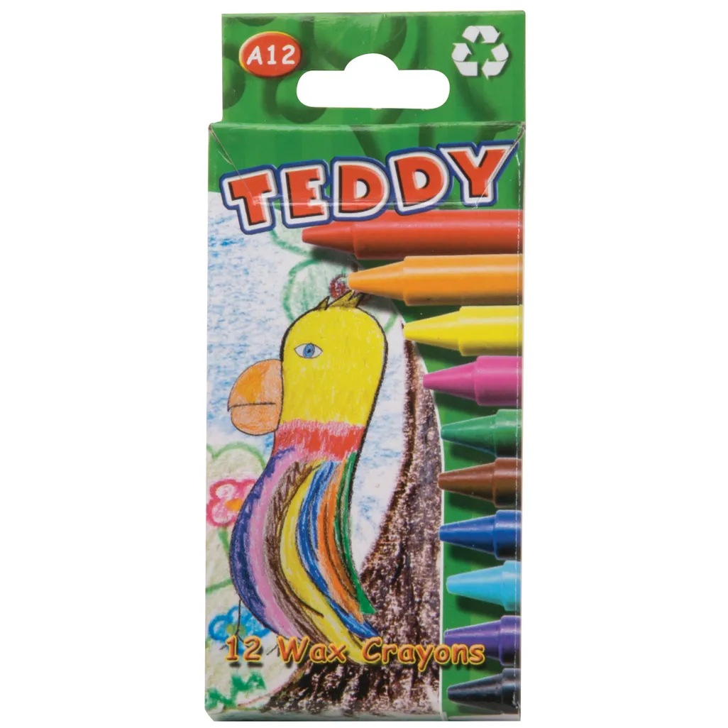 wax crayons - 12 pack