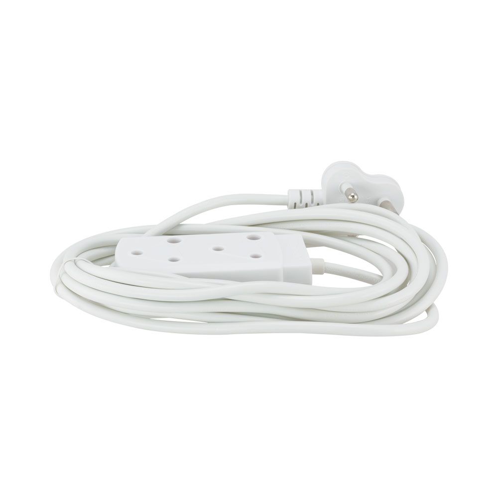 multiplugs &amp; extention leads- 10m 10a extension side by side cord ...