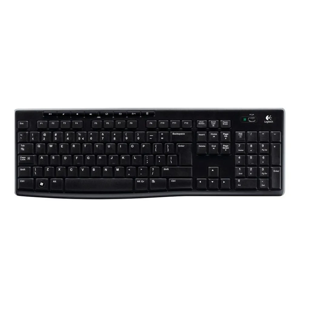 k270 wireless keyboard- k270- black
