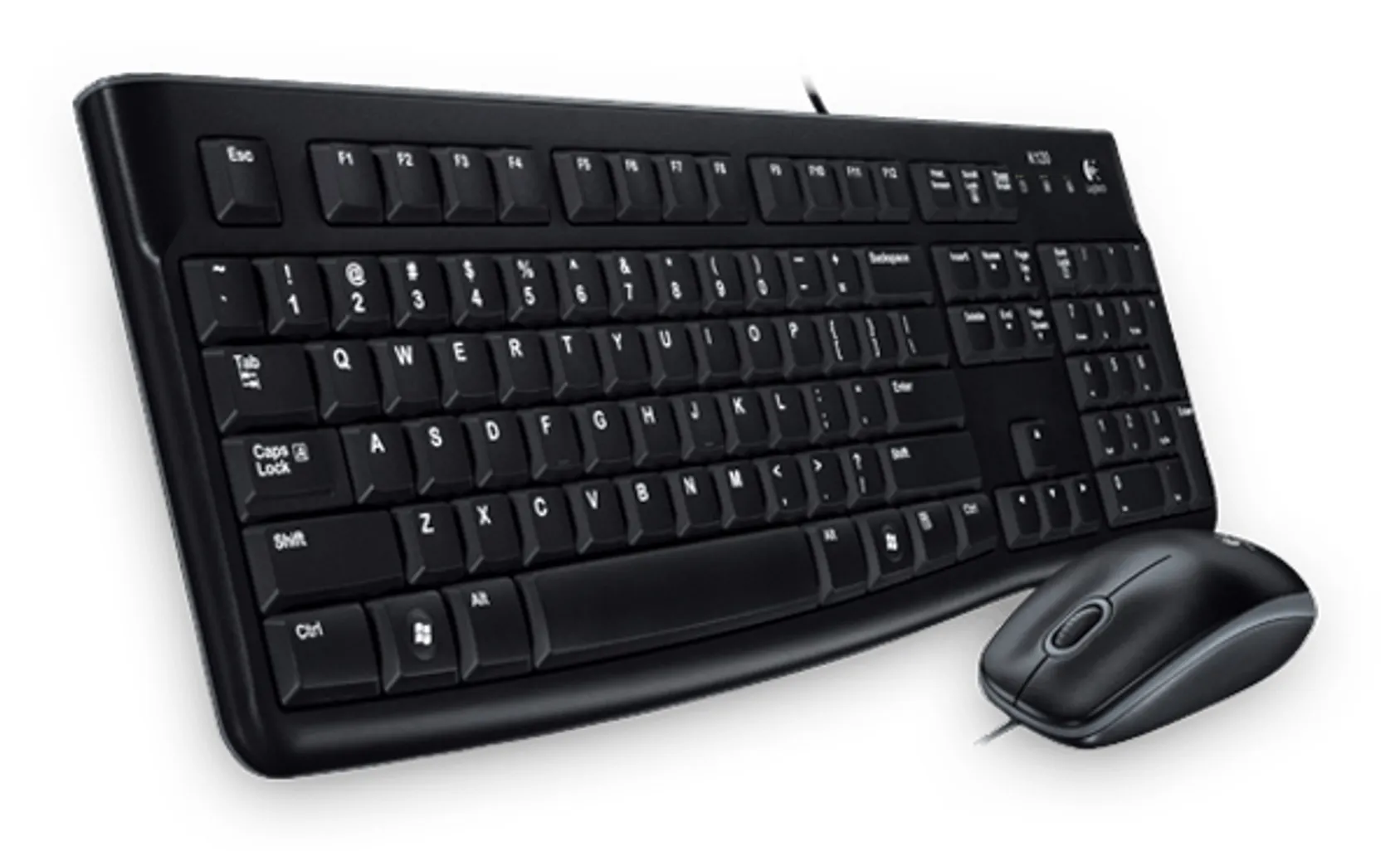 wired keyboard & mouse combo