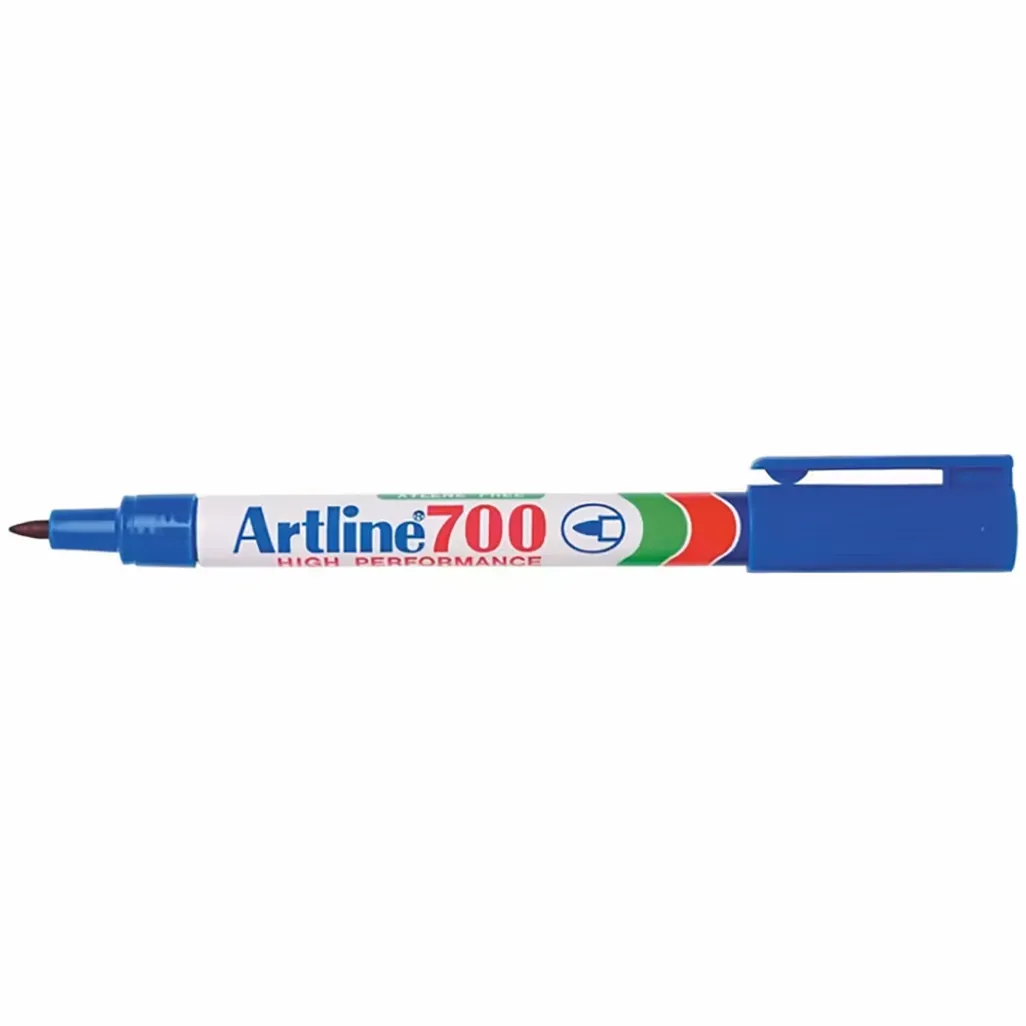 700 fine tip permanent marker - 0.7mm - blue