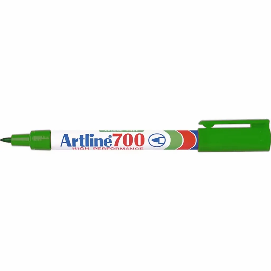700 fine tip permanent marker - 0.7mm - green