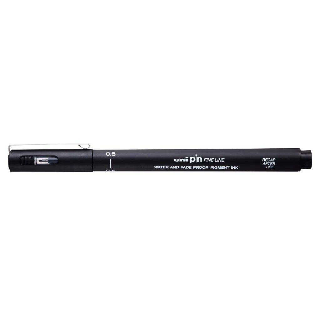 drawing fine pen - 0.5mm - black