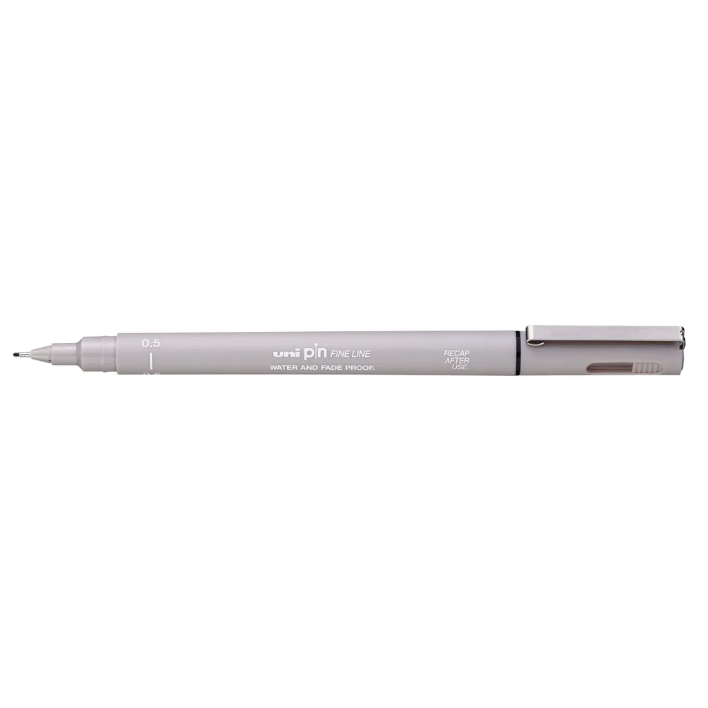 drawing fine pen - 0.5mm - light grey