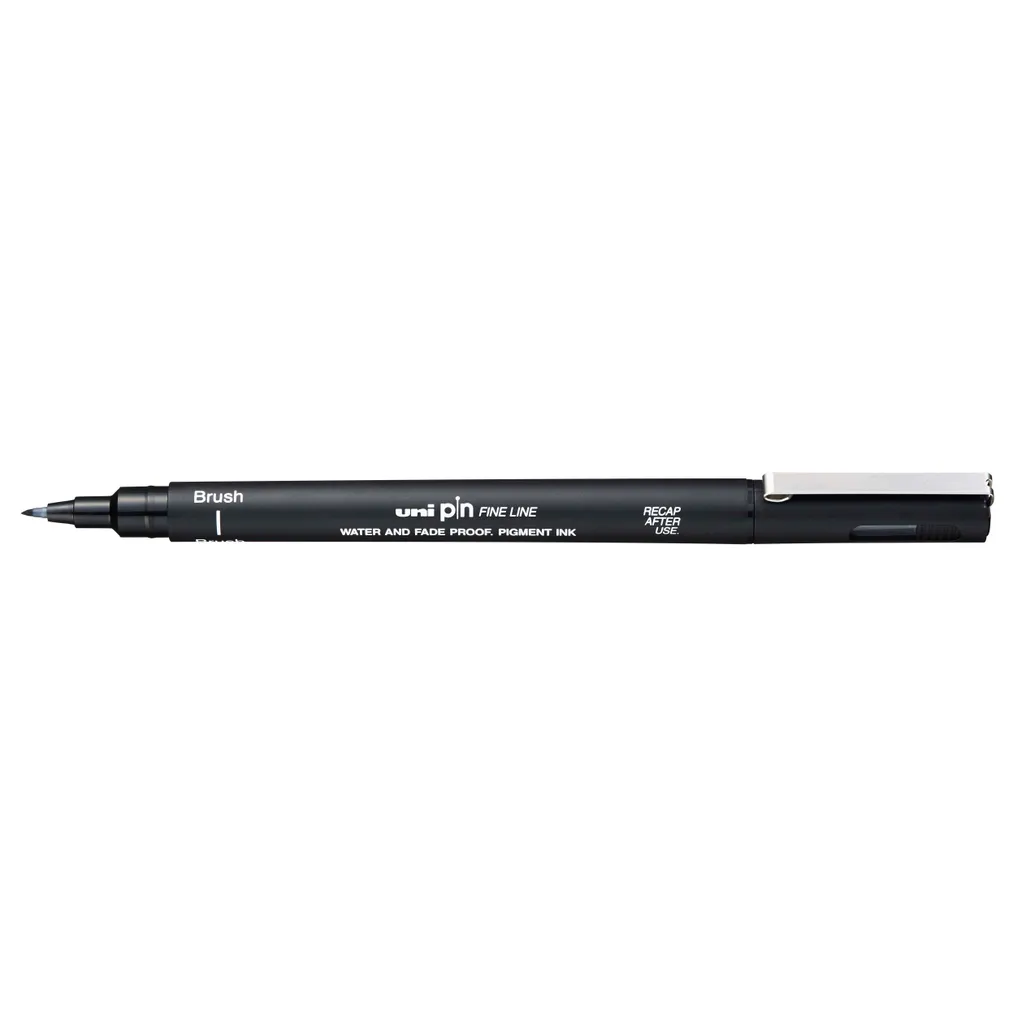 drawing fine pen - brush fine line - black