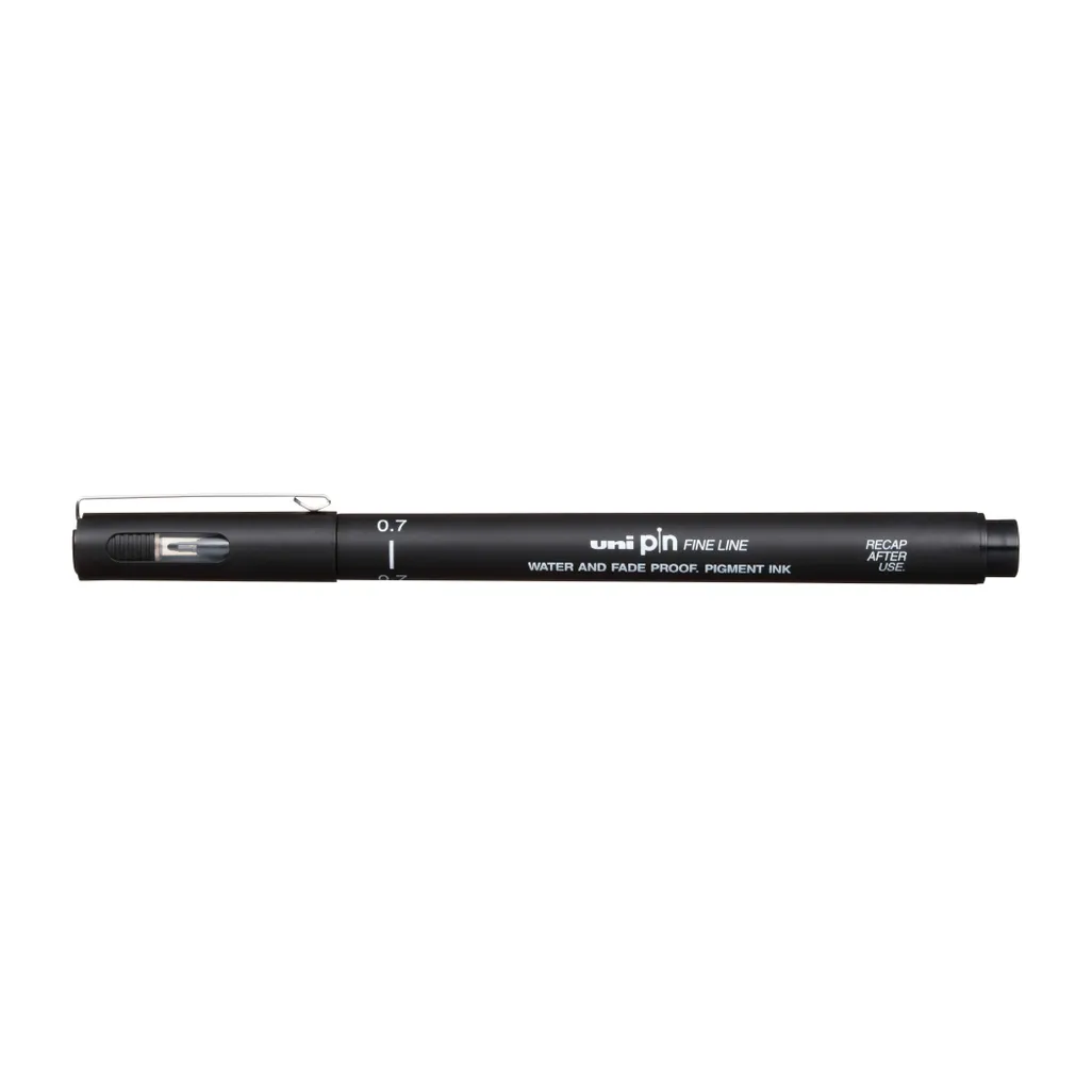 drawing fine pen - 0.7mm - black