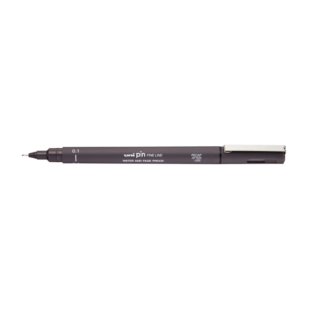 drawing fine pen - 0.1mm - dark grey