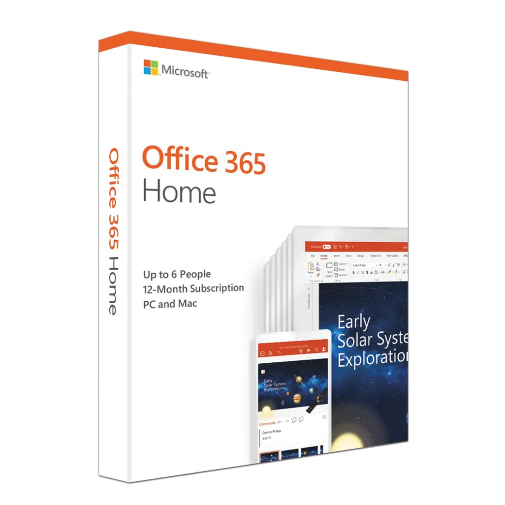 office 365- family medialess p10 1yr