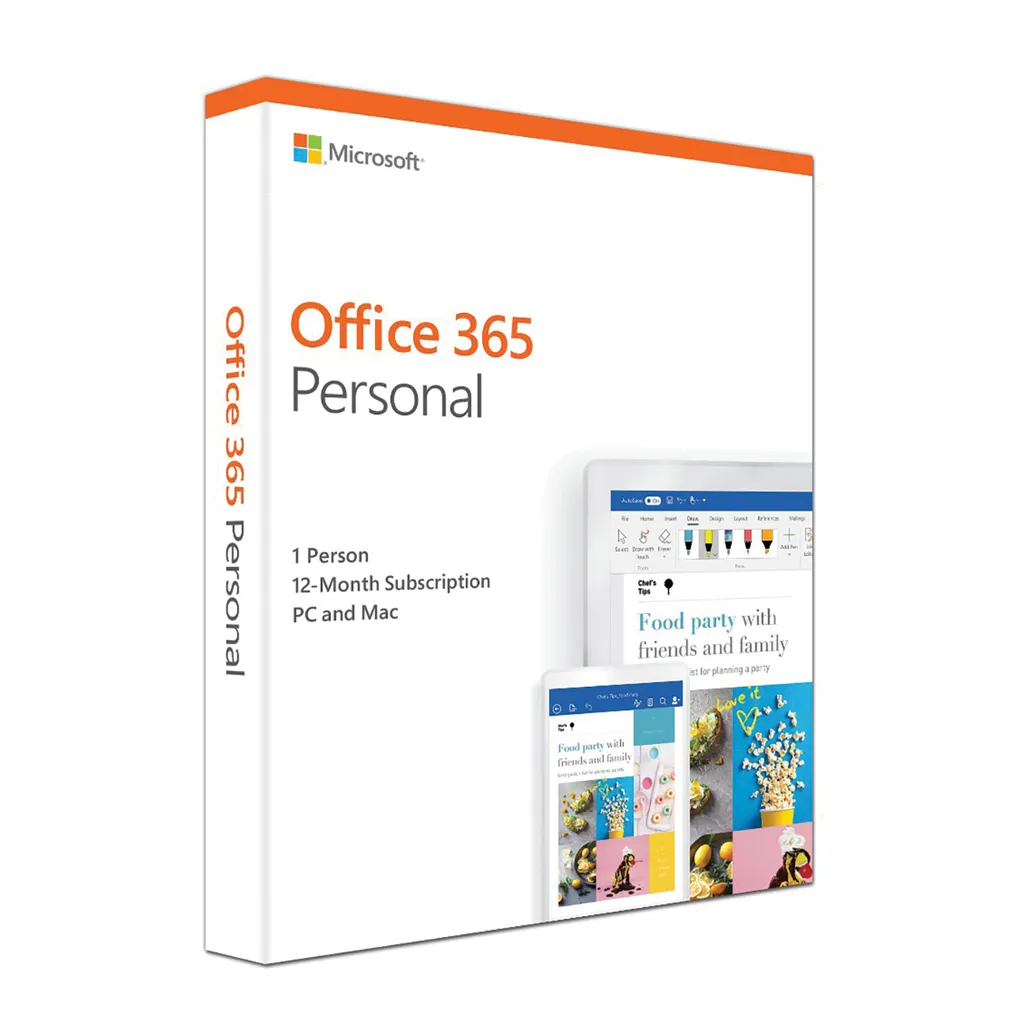office 365- personal english medialess p10 1yr