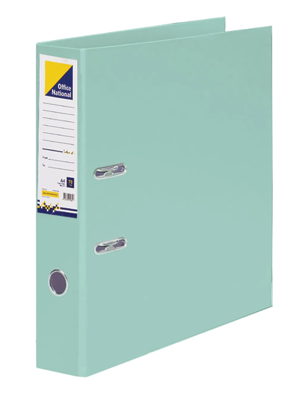 a4 polyprop lever arch files 70mm aquamarine Access Office National