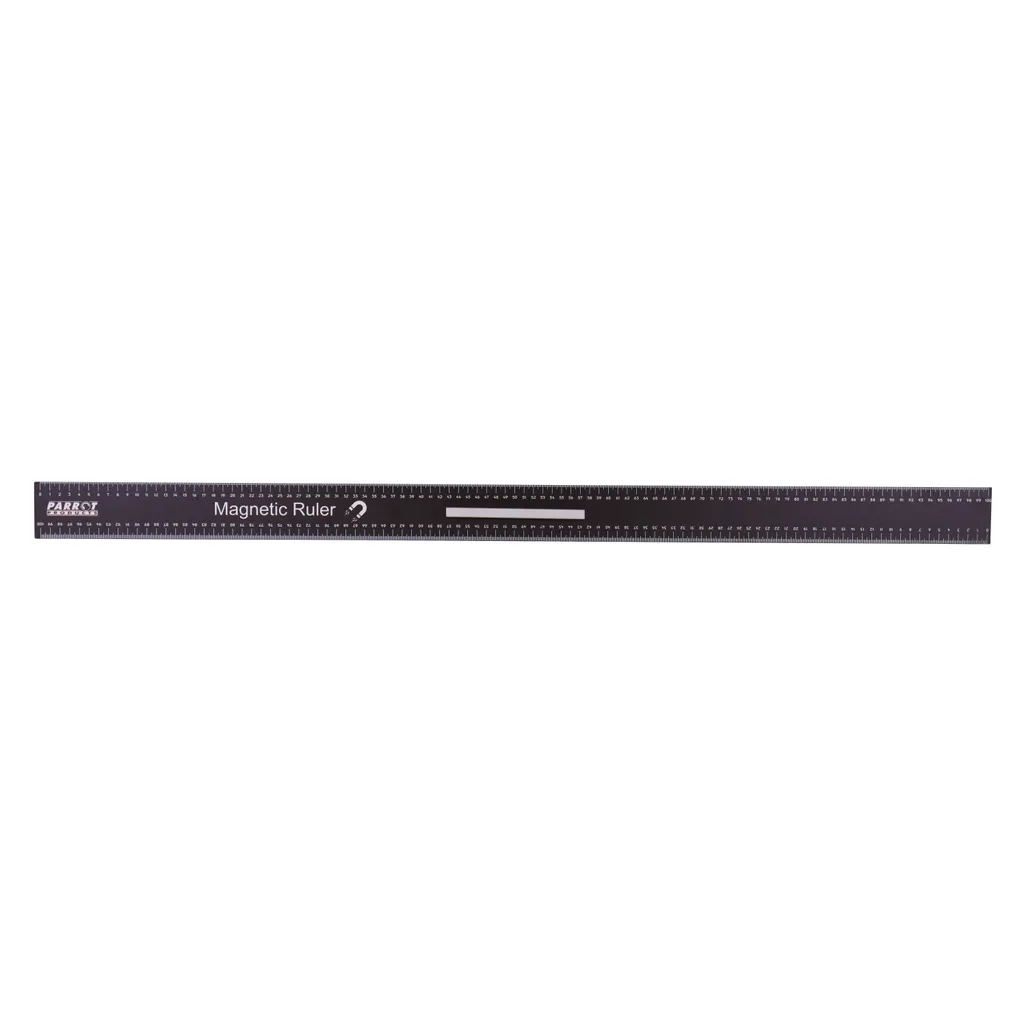 magnetic whiteboard ruler - magnetic ruler - black