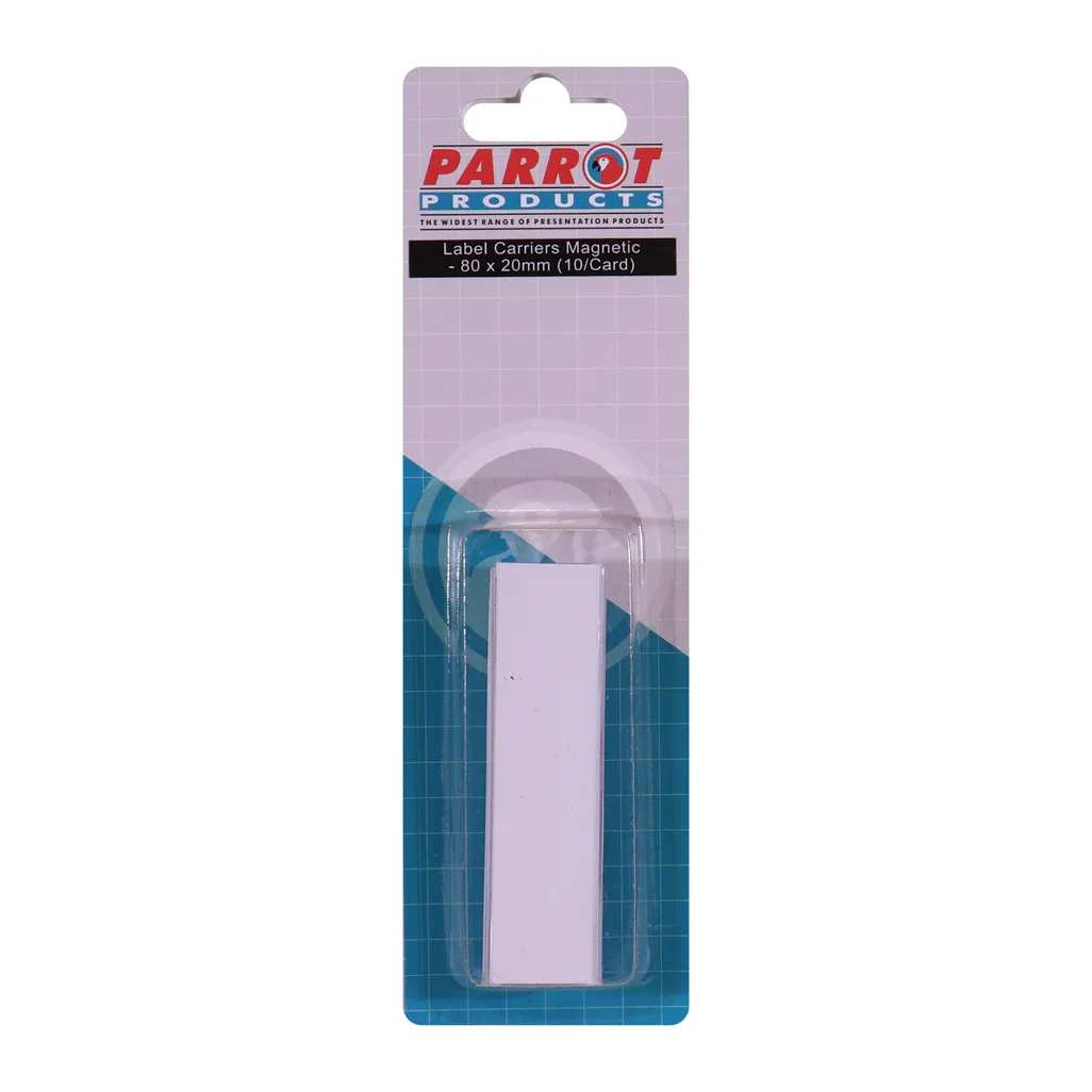 label carriers - 20 x 80mm - 10 pack