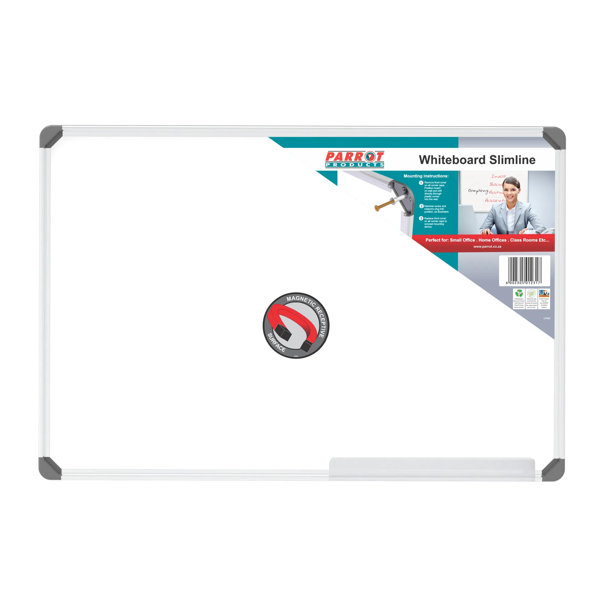 slimline whiteboards 900 x 900mm white Office National