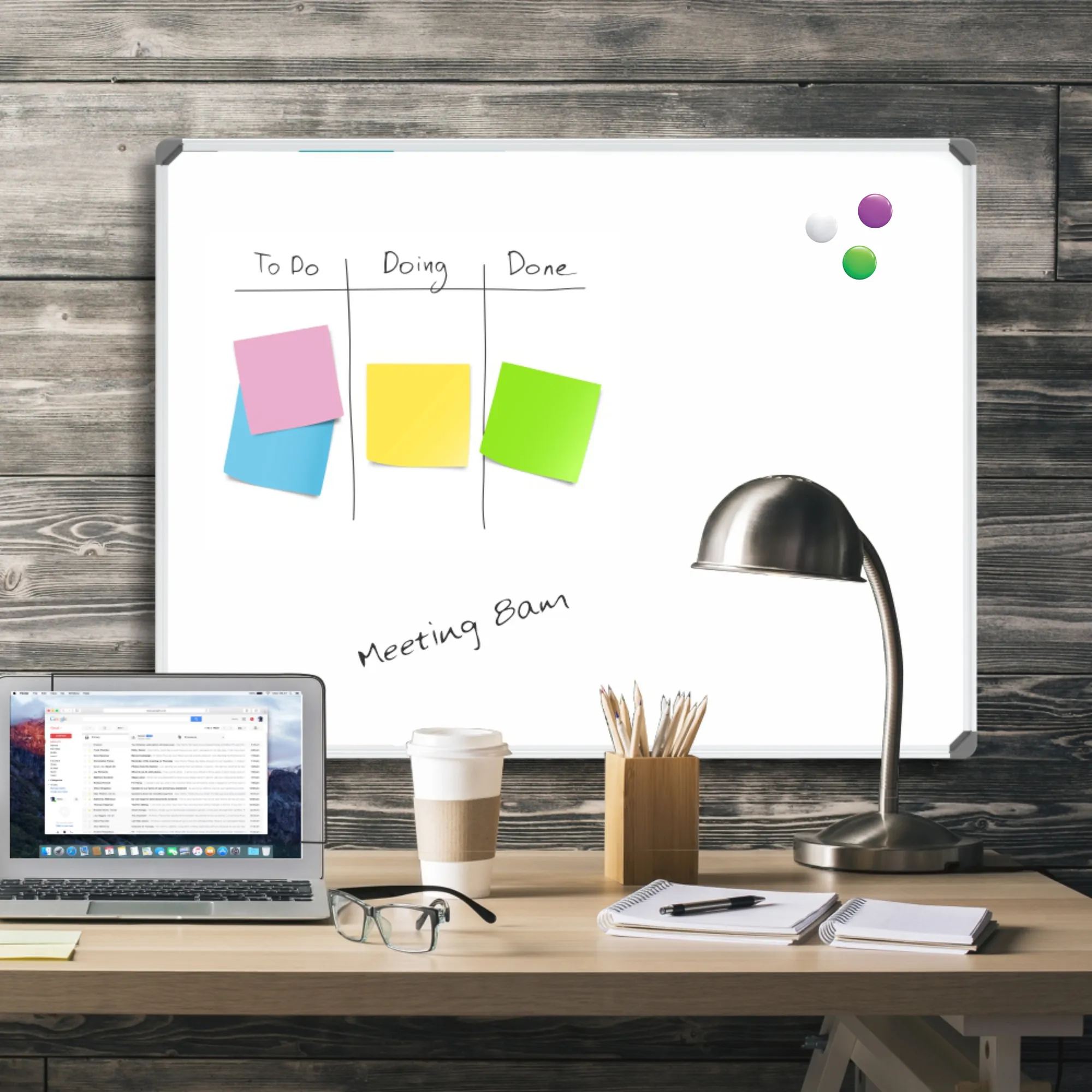 slimline whiteboards 900 x 900mm white Dot Office National