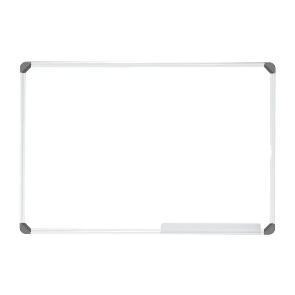 non-magnetic whiteboards - slimline 900 x 900mm - white