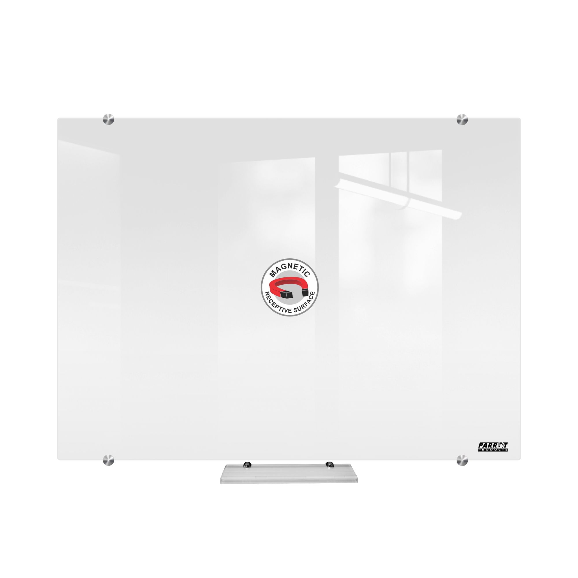 glass whiteboards 1500 x 1200mm white Eagle Office National