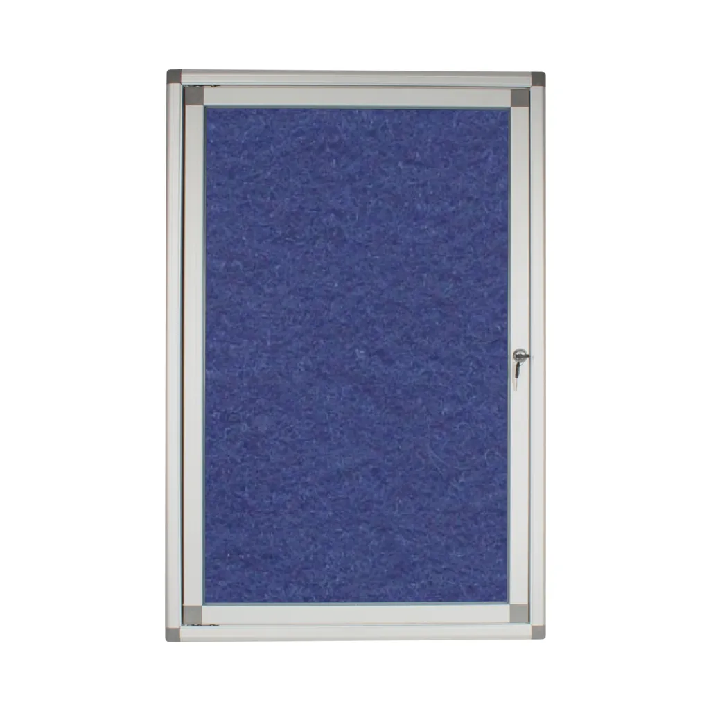 display cases - 900 x 600mm - royal blue
