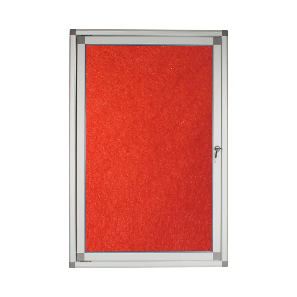 display cases - 900 x 600mm - red