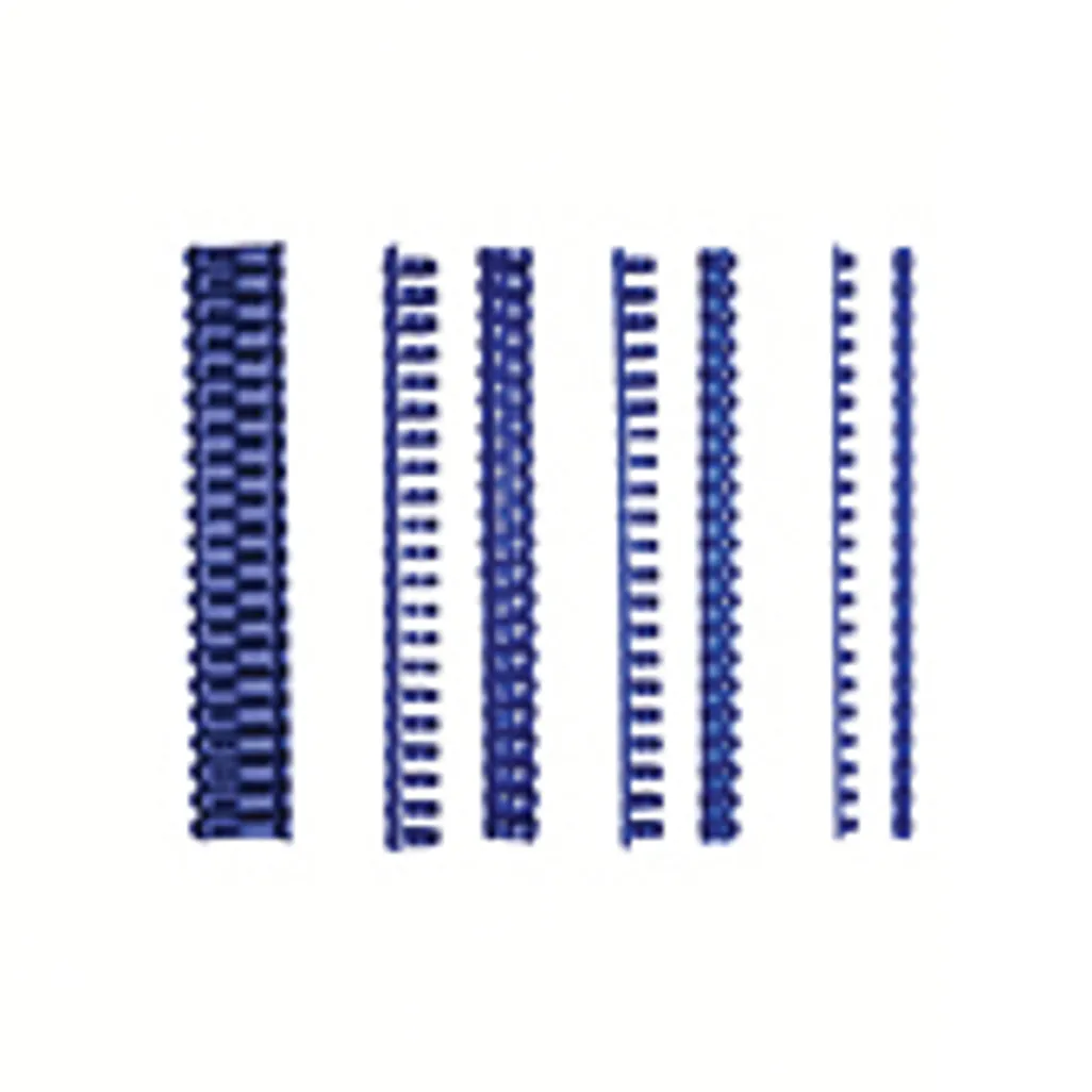 standard binding elements - 22mm - blue - 50 pack | West Coast Office ...