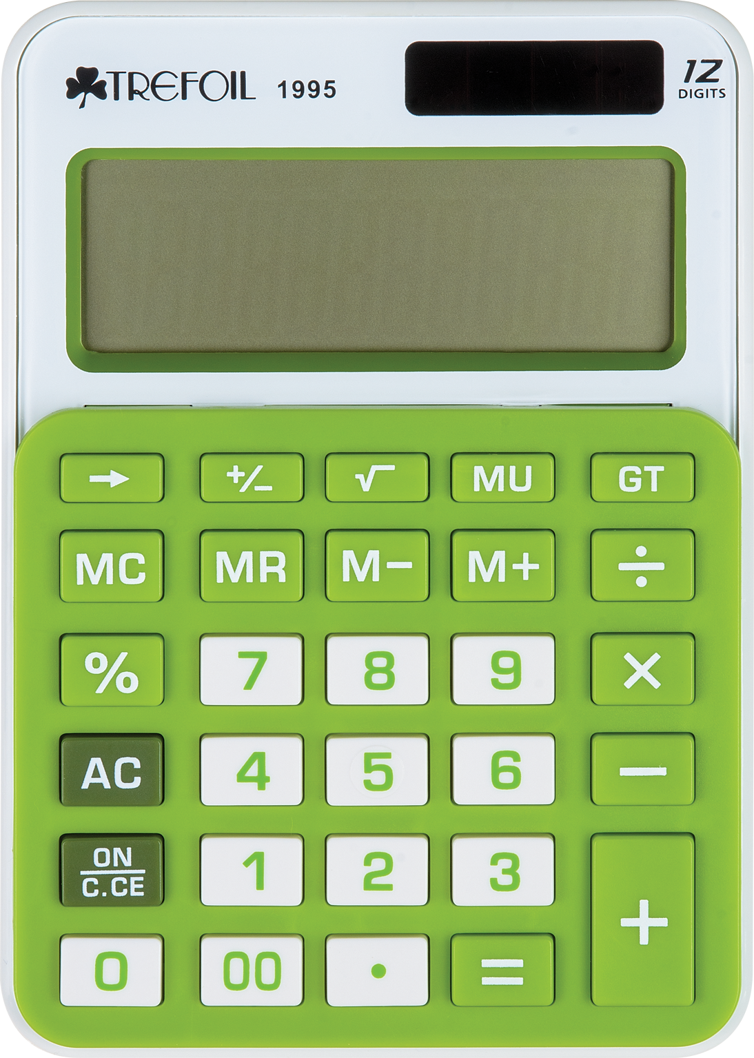 desktop calculator - 12-digit - green & white | SCT Office National