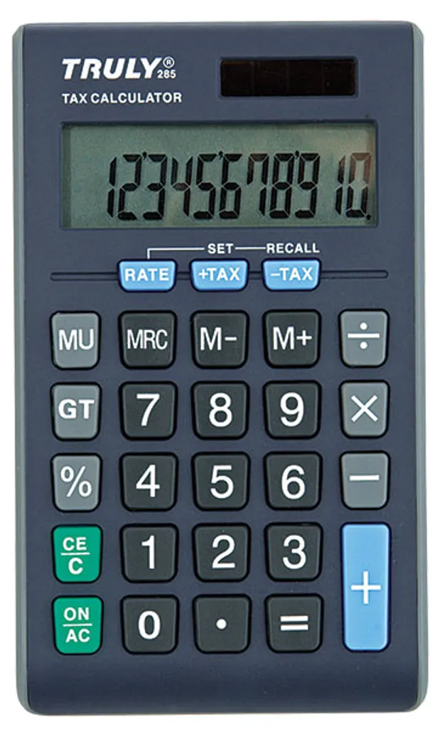 285 premium handheld tax calculator