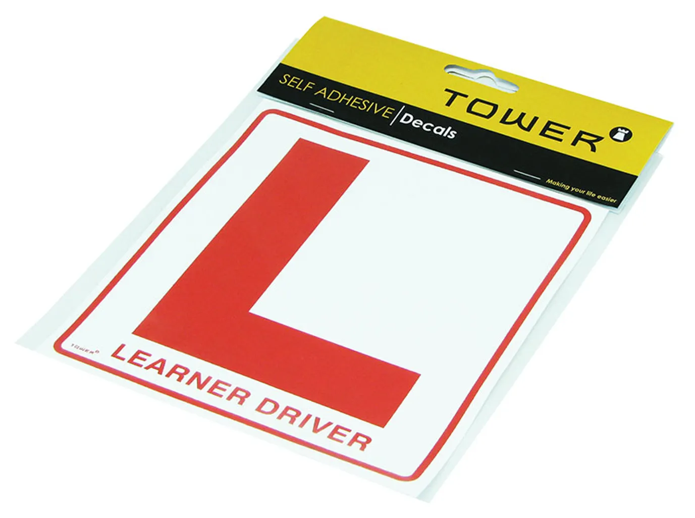 learner decal & sign