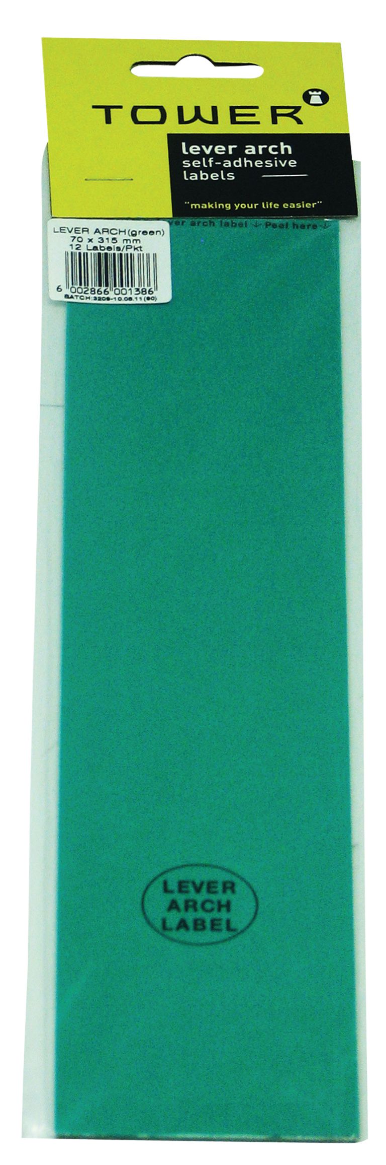 lever arch labels | Coastal Office National