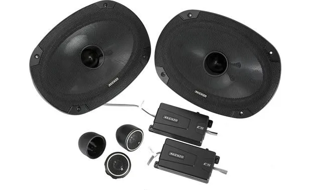 Kicker 46CSS694 6x9 CS Component Speakers | Planetworld