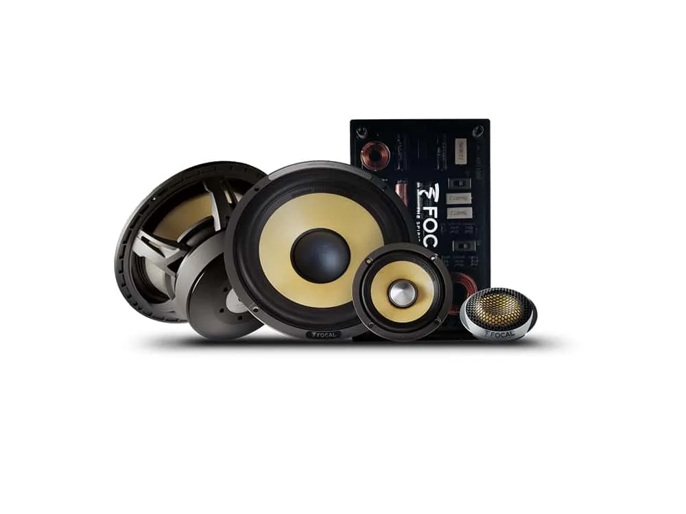 Focal KIT ES165KX3 K2 Power 2x6inch and 2x3inch Kevlar Speakers