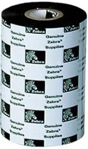 Zebra Resin Ribbon; 60mmx450m; 4800; Standard; 25mm core; 12/box