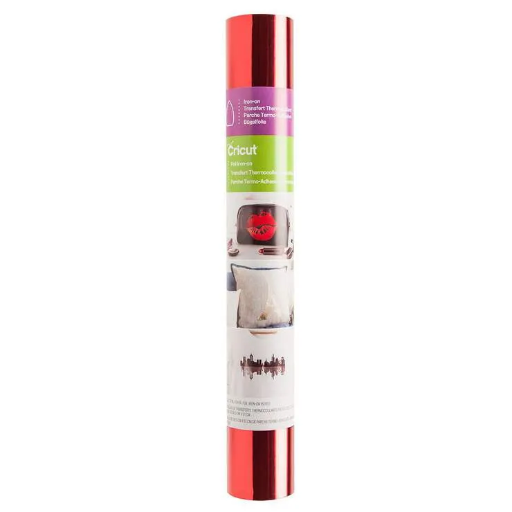 2007649 - Cricut Foil Iron-On 30x60cm (Red)